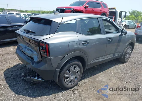 2025 Nissan Kicks S Intelligent Awd из США, поврежденный, VIN 3N8AP6BB5SL347822